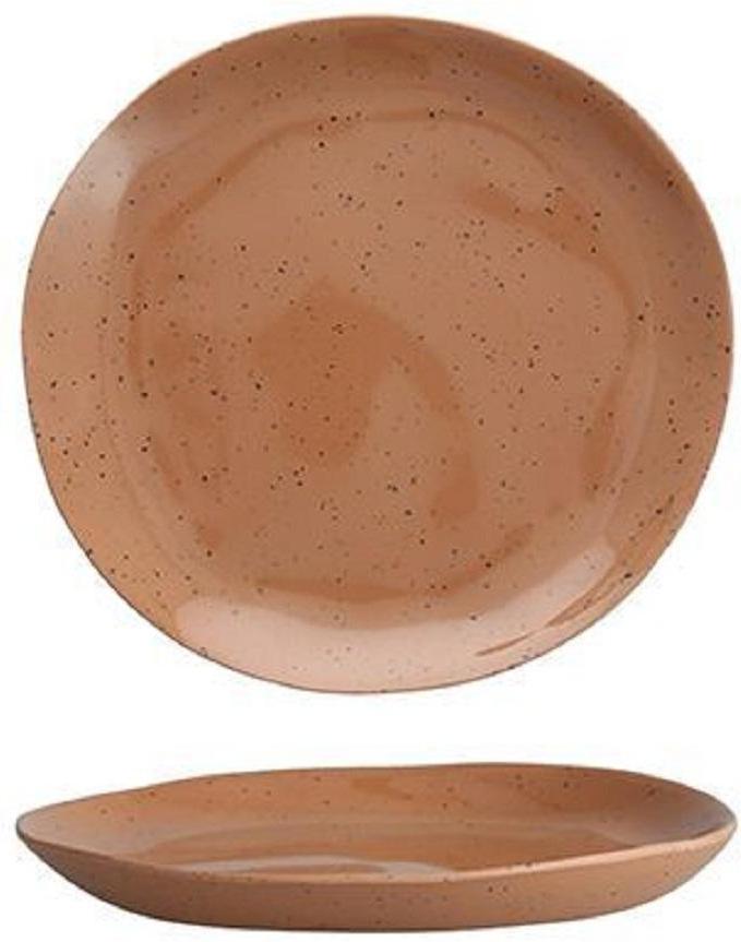 Fortessa - 7.75" Sandia DVM Adobe Salad Plates, Pack of 6 - DV.MD.FF4378TC