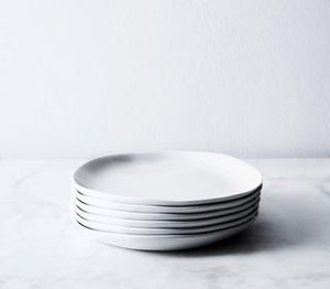 Fortessa - 7.75" Sandia DVM Bianco Salad Plates Set of 6 - DV.MD.FF4378WT