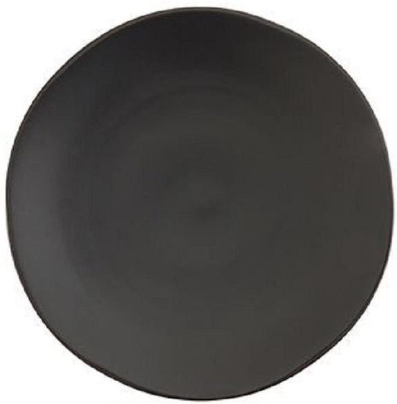 Fortessa - 8" Heirloom STN Charcoal Salad Plates, Pack of 4 - STN.8000.6.02
