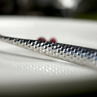 Fortessa - 8" Lucca Faceted Stainless Steel Table Forks, Pack of 12 - 1.5.102.FC.002