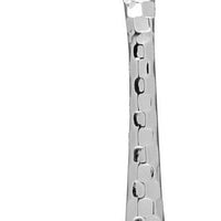 Fortessa - 8" Lucca Faceted Stainless Steel Table Forks, Pack of 12 - 1.5.102.FC.002