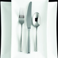 Fortessa - 8" Lucca Stainless Steel Table Spoons, Pack of 12 - 1.5.102.00.001