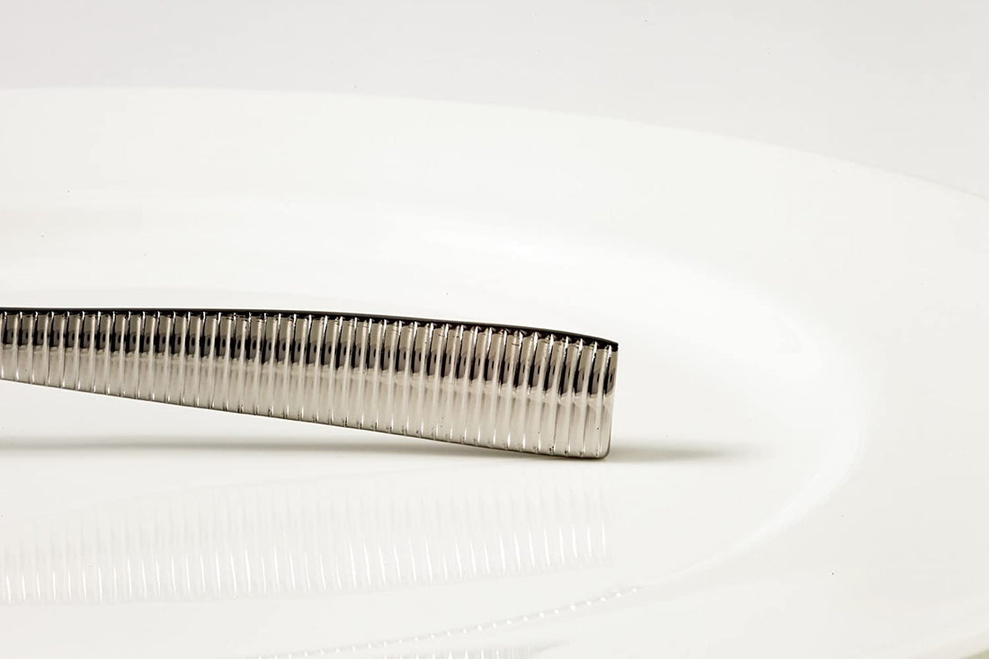 Fortessa - 8" Ringo Stainless Steel Table Forks, Pack of 12 - 1.5.103.00.002