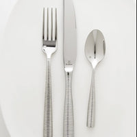 Fortessa - 8" Ringo Stainless Steel Table Forks, Pack of 12 - 1.5.103.00.002