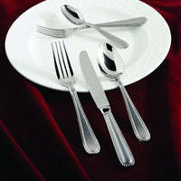 Fortessa - 8.2" Caviar Stainless Steel Table Spoons, Pack of 12 - 1.5.136.00.001