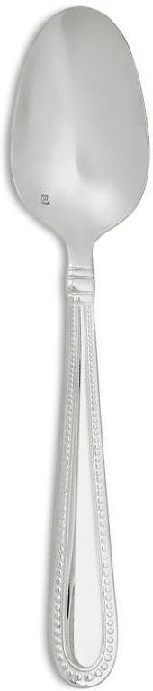 Fortessa - 8.2" Caviar Stainless Steel Table Spoons, Pack of 12 - 1.5.136.00.001