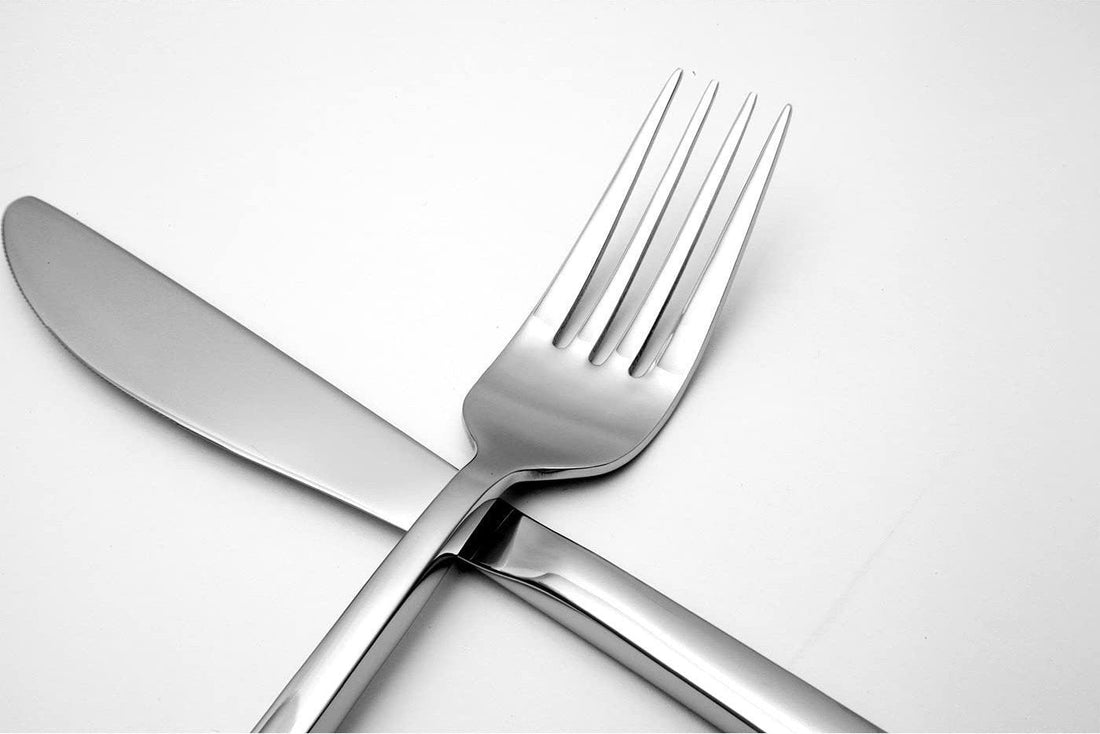 Fortessa - 8.25" Arezzo Stainless Steel Brushed Table Forks, Pack of 12 - 1.5B.165.00.002