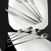 Fortessa - 8.3" Dragonfly Stainless Steel Dessert Knives, Pack of 12 - 1.5.810.00.015