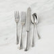 Fortessa - 8.4" San Marco Antiqued Stainless Steel Salad/Dessert Forks Set of 12 - 1.5T.190.00.012