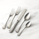 Fortessa - 8.4" San Marco Antiqued Stainless Steel Table Forks Set of 12 - 1.5T.190.00.002