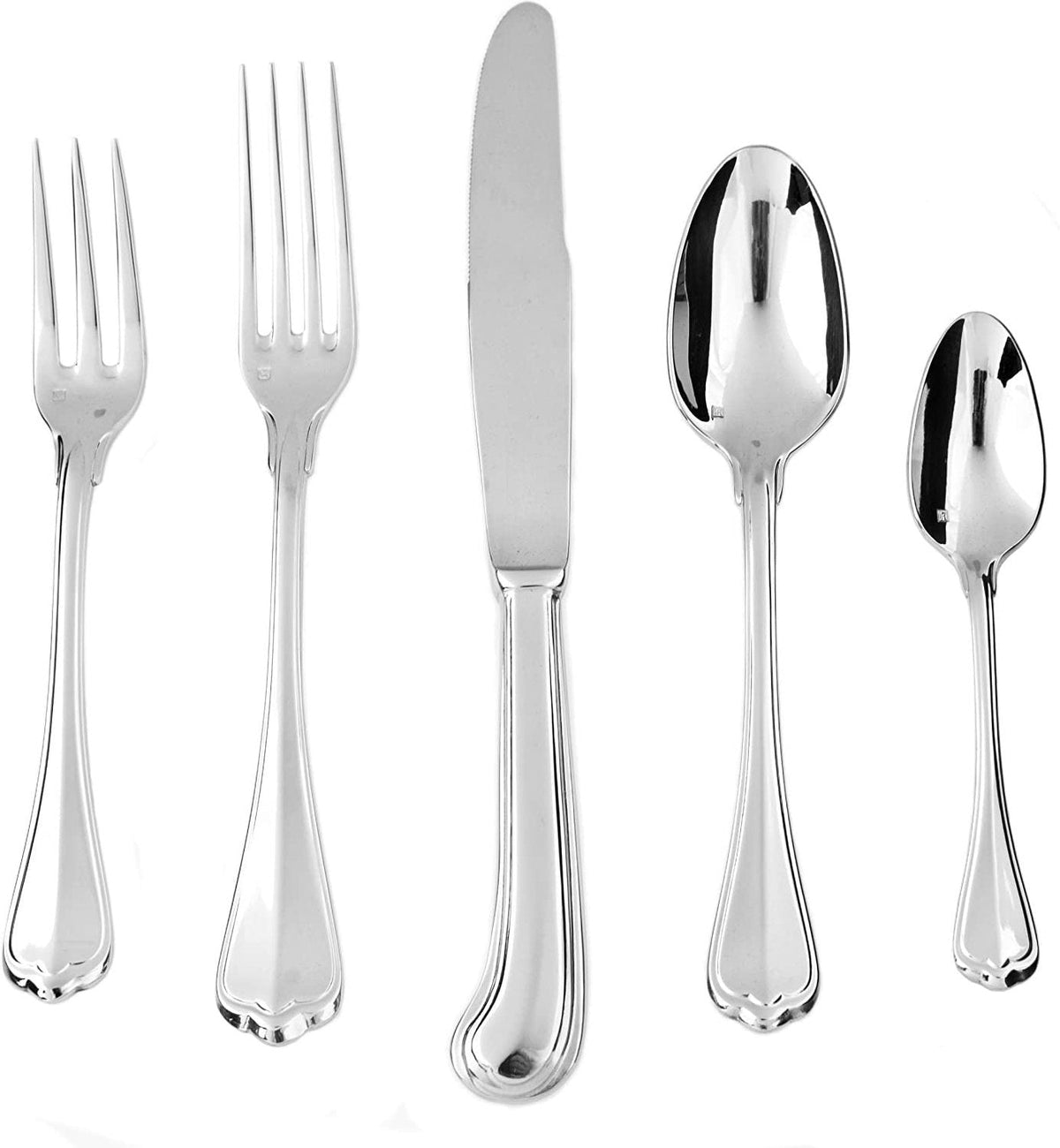 Fortessa - 8.4" San Marco Stainless Steel Table Forks, Pack of 12 - 1.5.190.00.002 - DISCONTINUED
