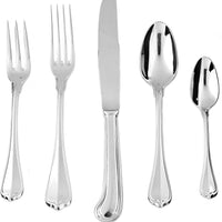 Fortessa - 8.4" San Marco Stainless Steel Table Forks, Pack of 12 - 1.5.190.00.002 - DISCONTINUED