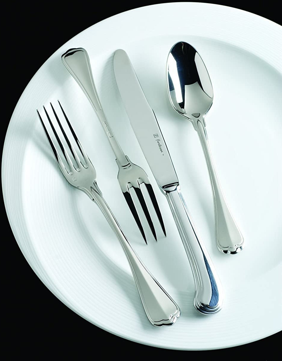 Fortessa - 8.4" San Marco Stainless Steel Table Forks, Pack of 12 - 1.5.190.00.002 - DISCONTINUED