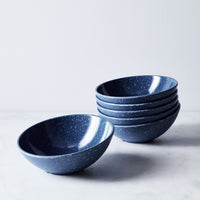 Fortessa - 8.5" DVM Camp Blue Tilt Bowls, Pack of 6 - DV.MD.AA5547BS