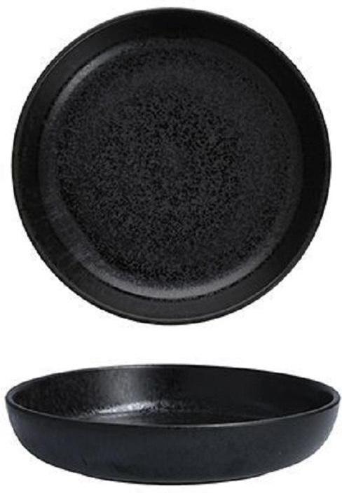 Fortessa - 8.5" Sound Midnight Coupe Soup Plates, Pack of 4 - 6400.SND.1339