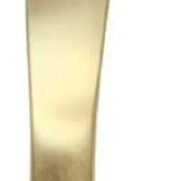 Fortessa - 8.75" Arezzo Brushed Gold Titan PVD Solid Handle Table Knives, Pack of 12 - 1.9B.165.00.005