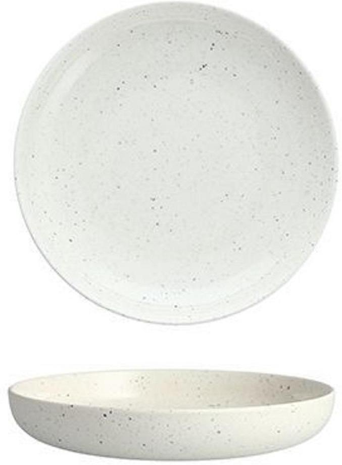 Fortessa - 9" DVM Camp White Coupe Round Plates, Pack of 6 - DV.MD.BB6079WS