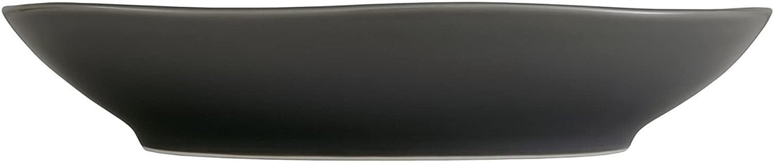 Fortessa - 9" Heirloom STN Charcoal Coupe Pasta Bowls, Pack of 4 - STN.8000.6.97