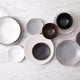 Fortessa - 9" Heirloom STN Charcoal Coupe Pasta Bowls Set of 4 - STN.8000.6.97