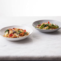 Fortessa - 9" Heirloom STN Linen Coupe Pasta Bowls, Pack of 4 - STN.8000.4.97