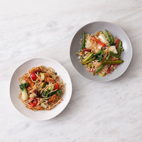 Fortessa - 9" Heirloom STN Smoke Coupe Pasta Bowls, Pack of 4 - STN.8000.5.97