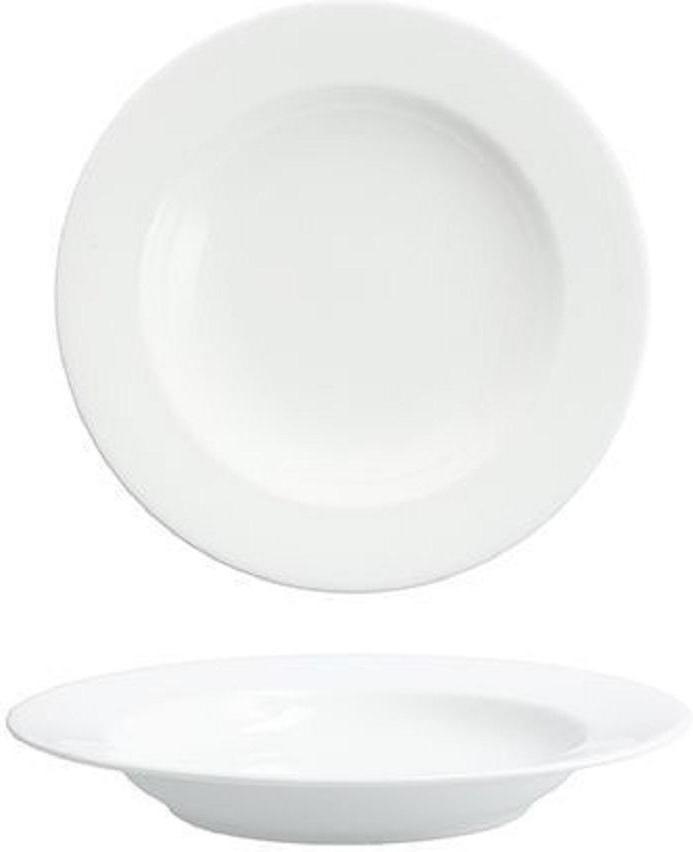 Fortessa - 9" Taura FBC Rim Soup Plates, Pack of 4 - HBW-TAURA-201