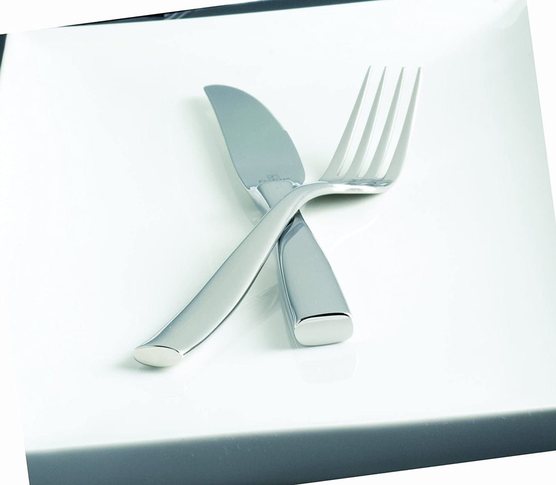 Fortessa - 9.2" Lucca Stainless Steel Table Knife, Pack of 12 - 1.5.102.00.005