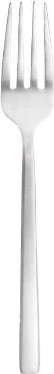 Fortessa - 9.25" Arezzo Stainless Steel Brushed Serving Fork - 1.5B.165.00.026