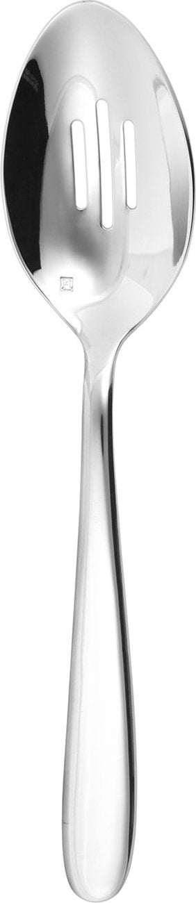 Fortessa - 9.25" Grand City Stainless Steel Slotted Serving Spoon (23.6 cm) - 1.5.622.00.028