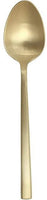 Fortessa - 9.3" Arezzo Brushed Gold Titan PVD Serving Spoon - 1.9B.165.00.027