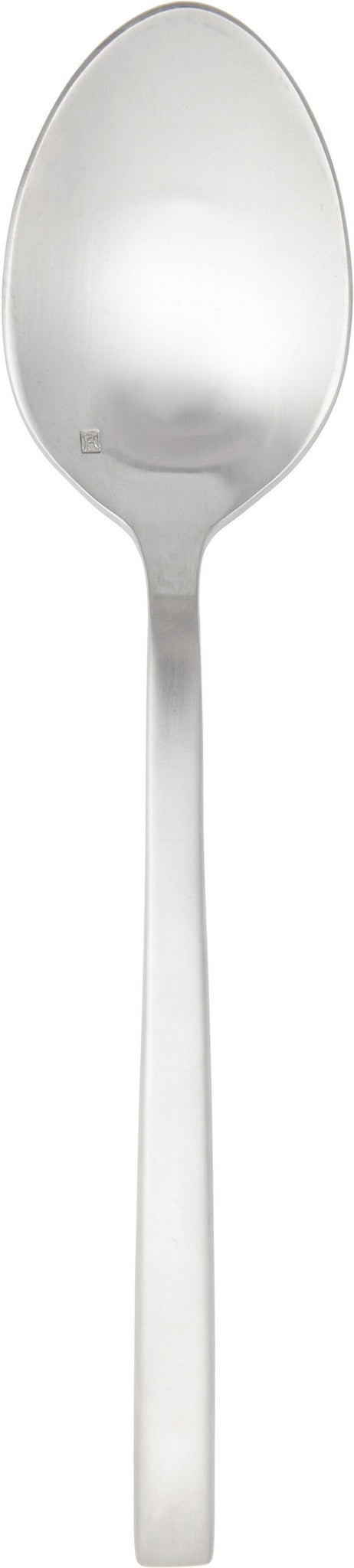 Fortessa - 9.3" Arezzo Stainless Steel Brushed Serving Spoon - 1.5B.165.00.027