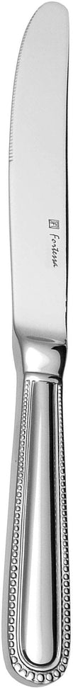 Fortessa - 9.3" Caviar Stainless Steel Table Knives, Pack of 12 - 1.5.136.00.005