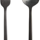 Fortessa - Arezzo 2 Piece Stainless Steel Brushed Black Serving Set - 2PPS-6B165-05