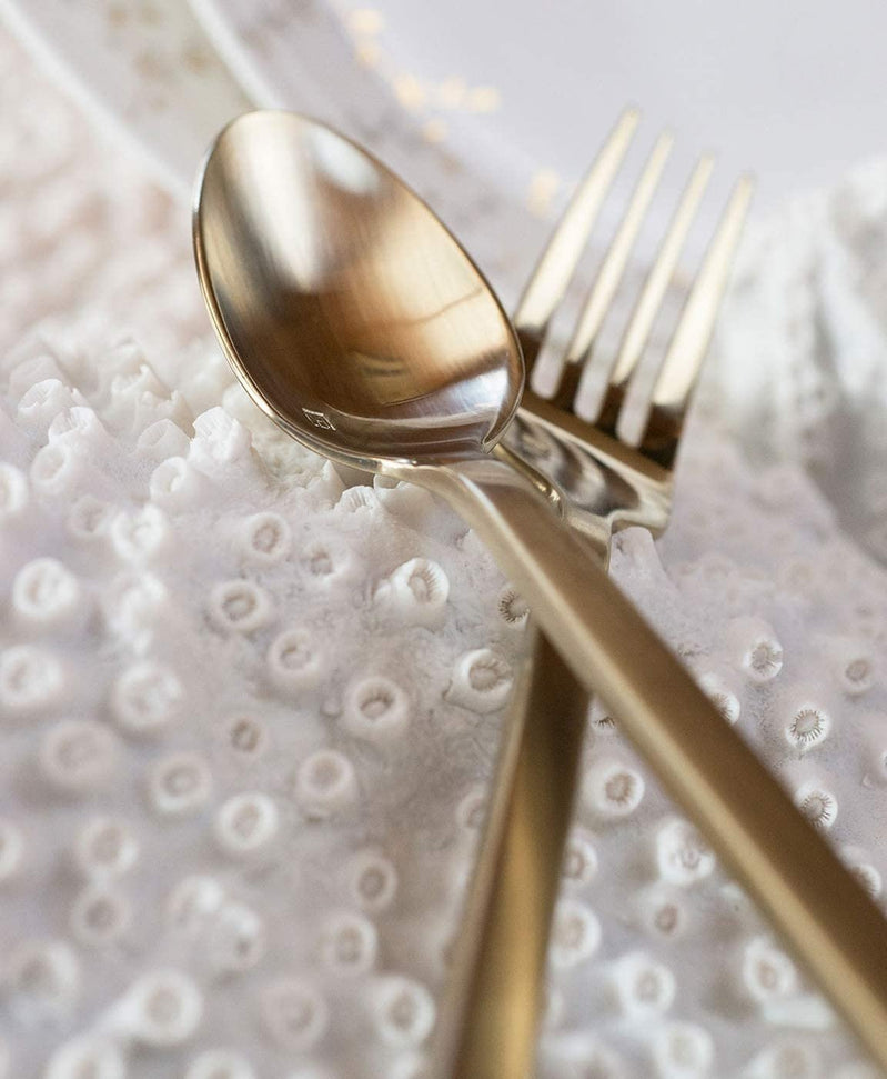 Fortessa - Arezzo Brushed Gold 2 Piece Serving Set - 2PPS-9B165-05