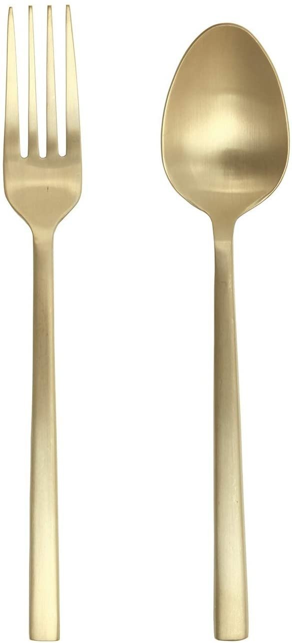 Fortessa - Arezzo Brushed Gold 2 Piece Serving Set - 2PPS-9B165-05