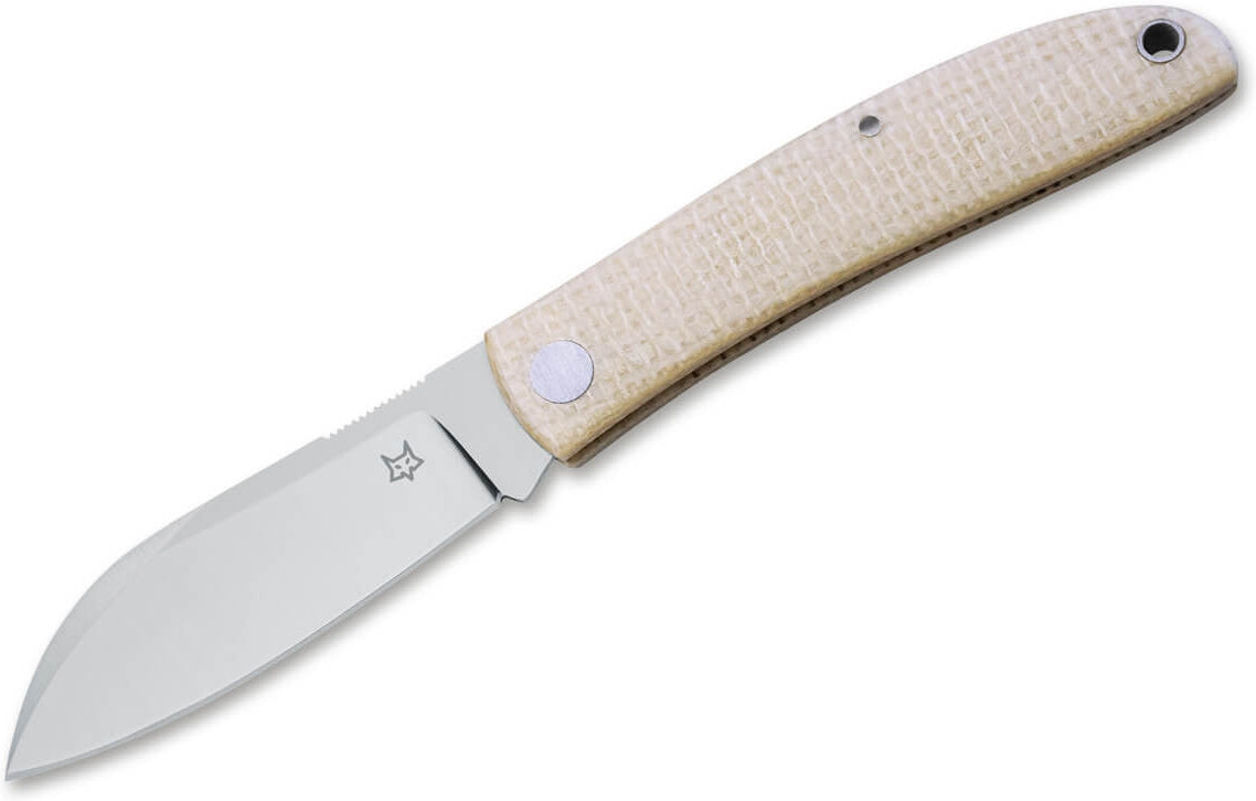 Fox Knives - Livri Micarta Coyote Pocket Knife - 01FX910