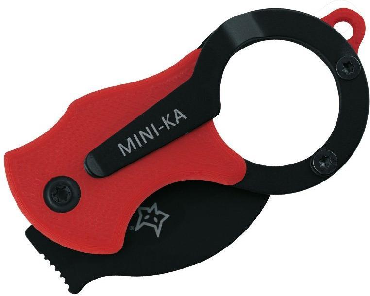 Fox Knives - Mini-Ka Red Pocket Knife - 01FX324