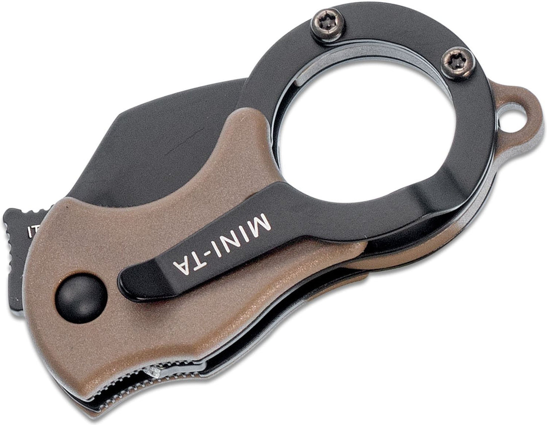 Fox Knives - Mini-Ta Pocket Knife Coyote - 01FX825