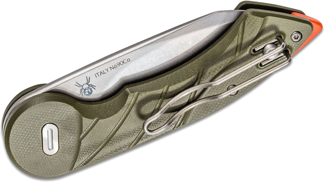 Fox Knives - Radius G10 OD Pocket Knife Olive Green - 01FX867 - DISCONTINUED