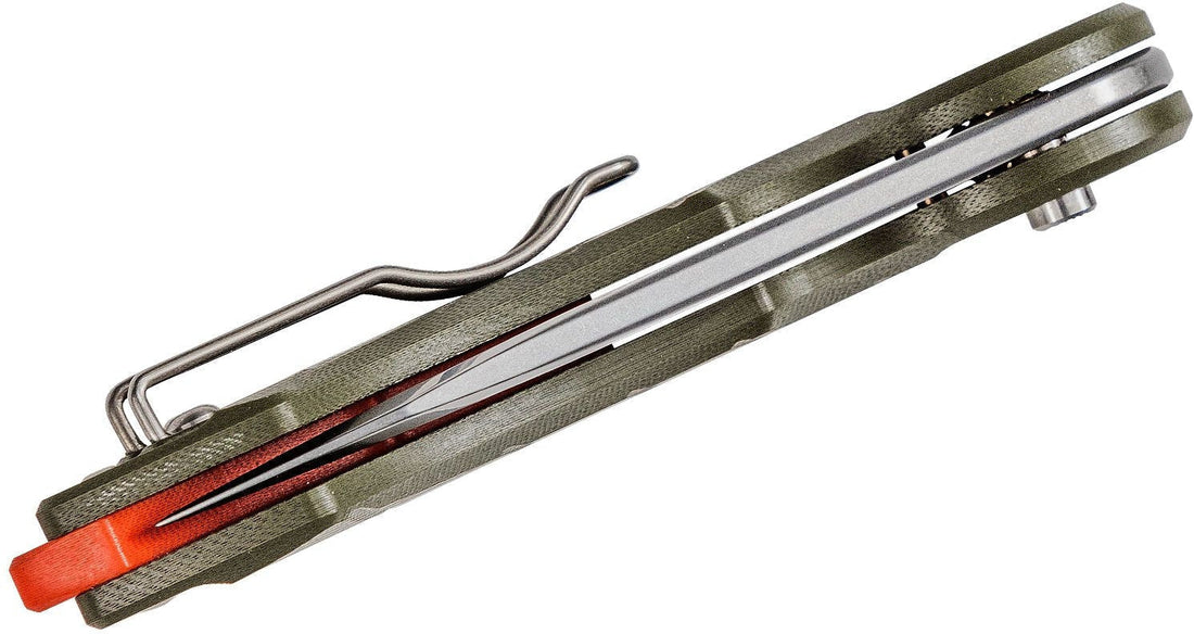 Fox Knives - Radius G10 OD Pocket Knife Olive Green - 01FX867 - DISCONTINUED