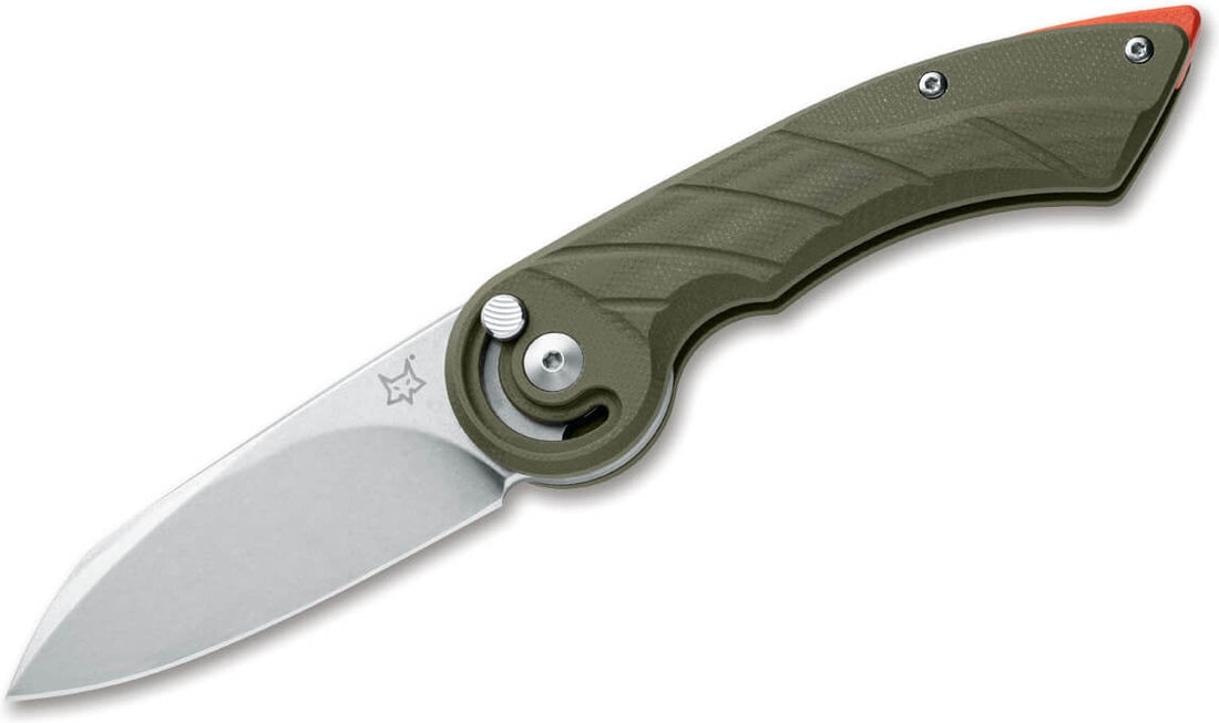 Fox Knives - Radius G10 OD Pocket Knife Olive Green - 01FX867 - DISCONTINUED