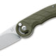 Fox Knives - Radius G10 OD Pocket Knife Olive Green - 01FX867
