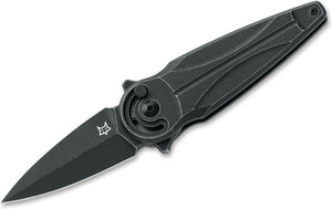 Fox Knives - Saturn Aluminum Pocket Knife All Black - 01FX939
