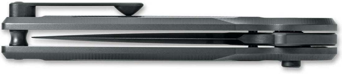 Fox Knives - Saturn Titanium Pocket Knife All Black - 01FX938 - DISCONTINUED