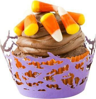 Fox Run - Bats! Halloween Cupcake Wraps - 7172