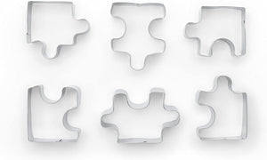 Fox Run - Puzzle Pieces Cookie Cutter Set - 36540