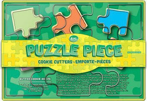 Fox Run - Puzzle Pieces Cookie Cutter Set - 36540