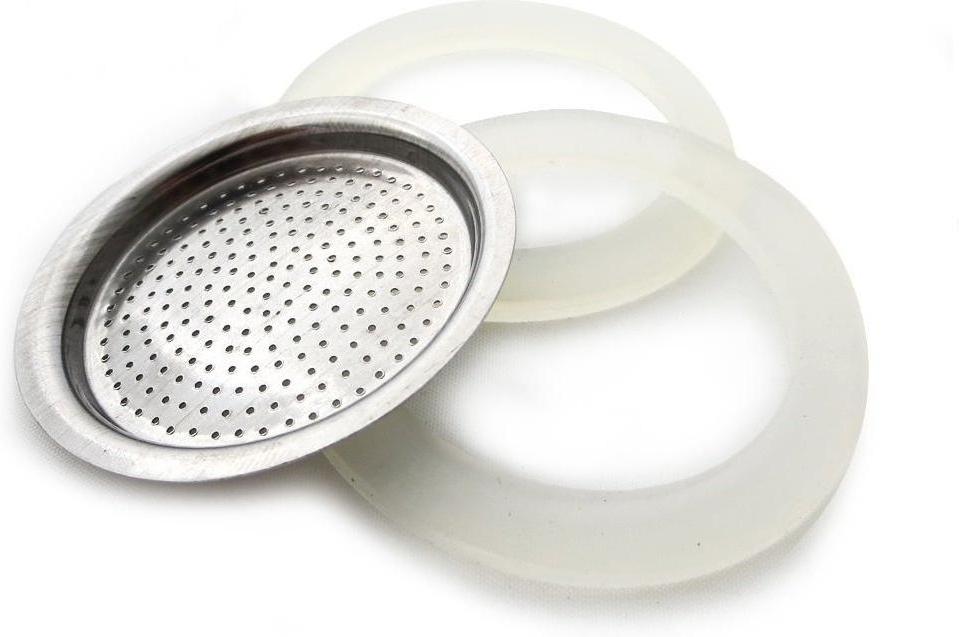 GEFU - EMILIO Sealing Rings & Filter for 2-Cup Espresso Maker - GF16240