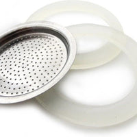 GEFU - EMILIO Sealing Rings & Filter for 2-Cup Espresso Maker - GF16240