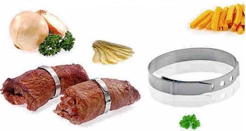 GEFU - VOLTE Meat Roll Rings, Pack of 6 - GF11200